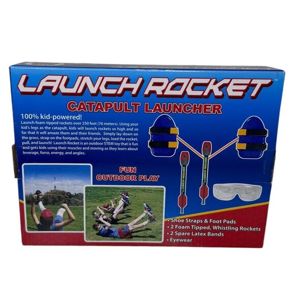 Fun Wares Launch Rocket Catapult Launcher 250 Plus Feet - Picture 2 of 7